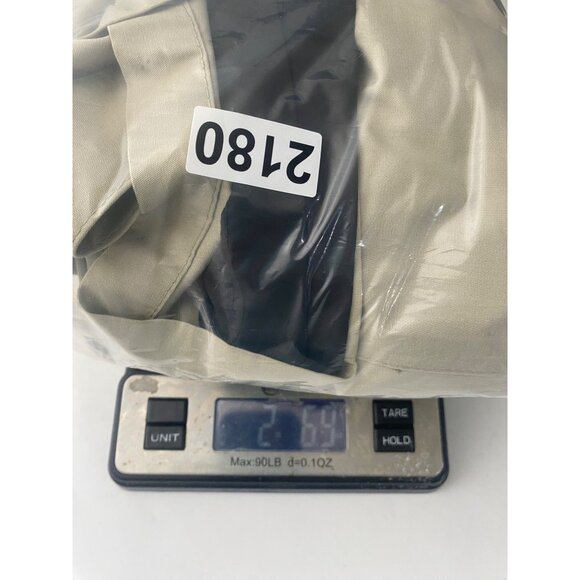 London Fog Trench Coat Womens Size 10 R Khaki Black Belted Removeable Hood - Picture 13 of 13